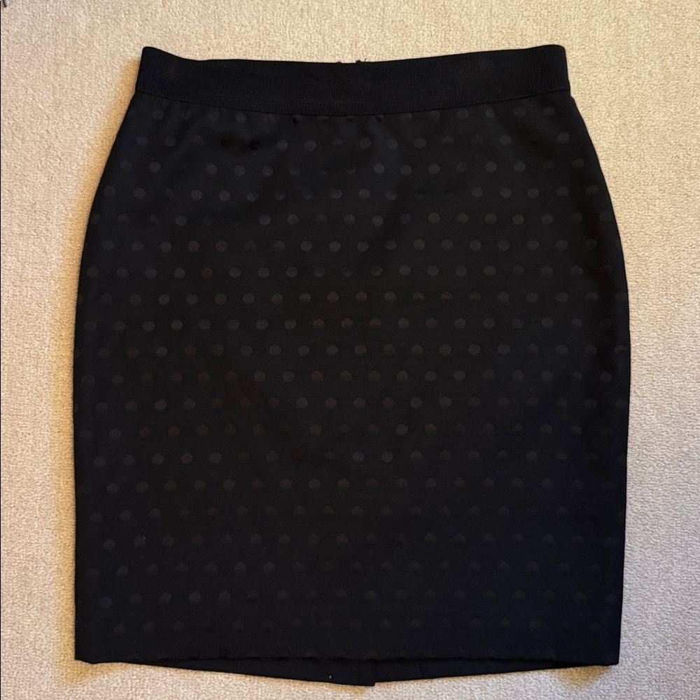 Size 6 Ann Taylor Elegant Black pencil skirt
